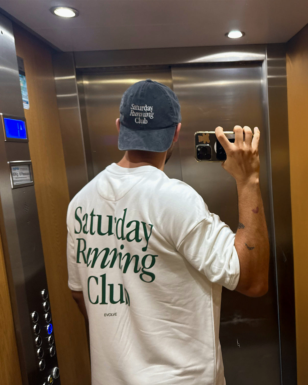 T-shirt Oversized Saturday Running Club